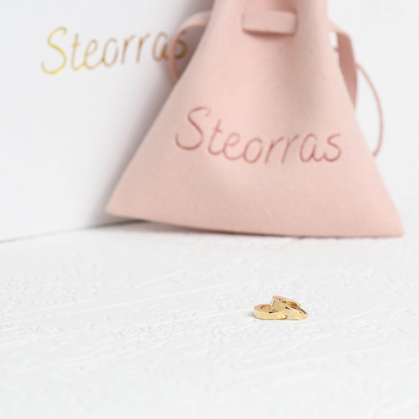 Gold Huggie Earrings