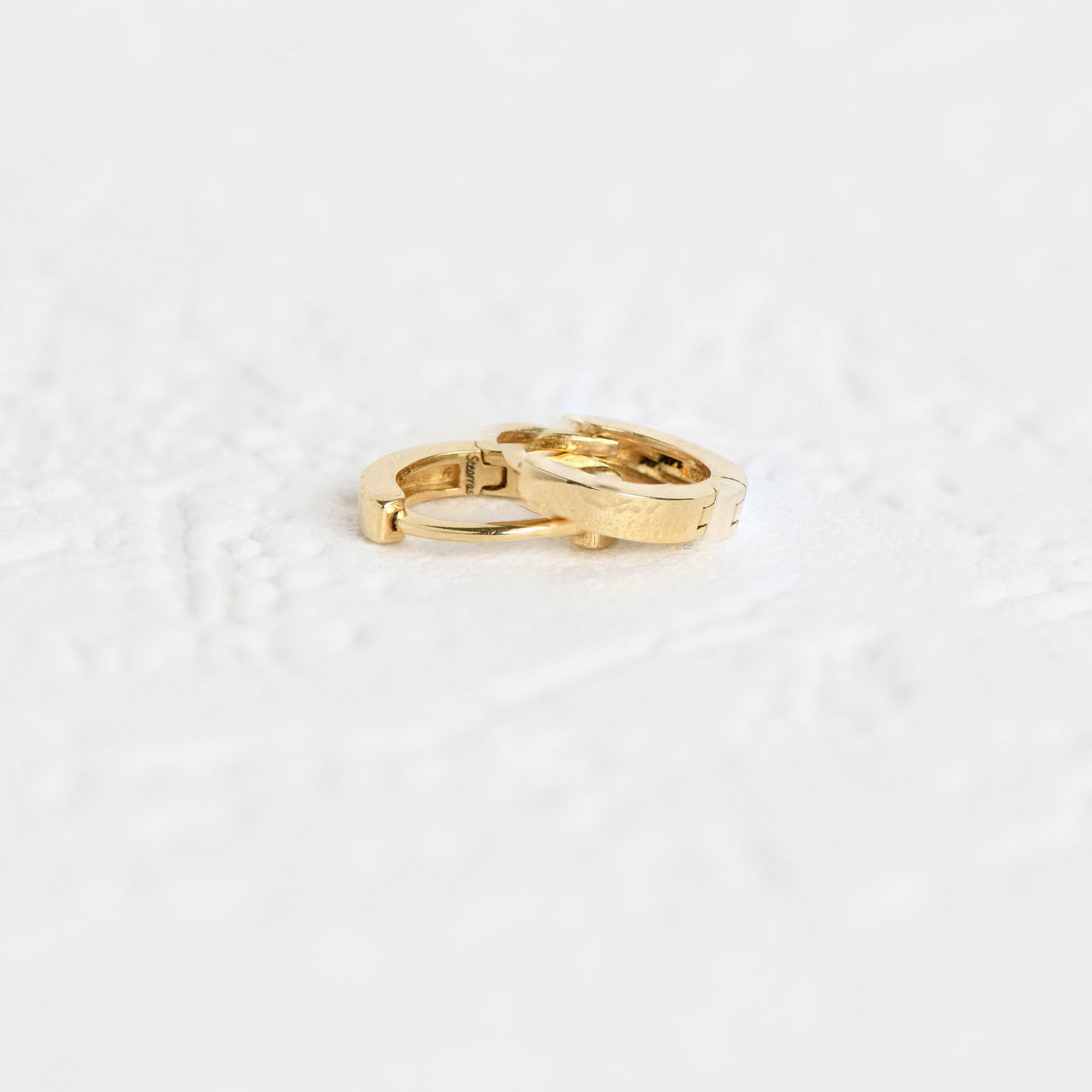 Gold Huggie Earrings