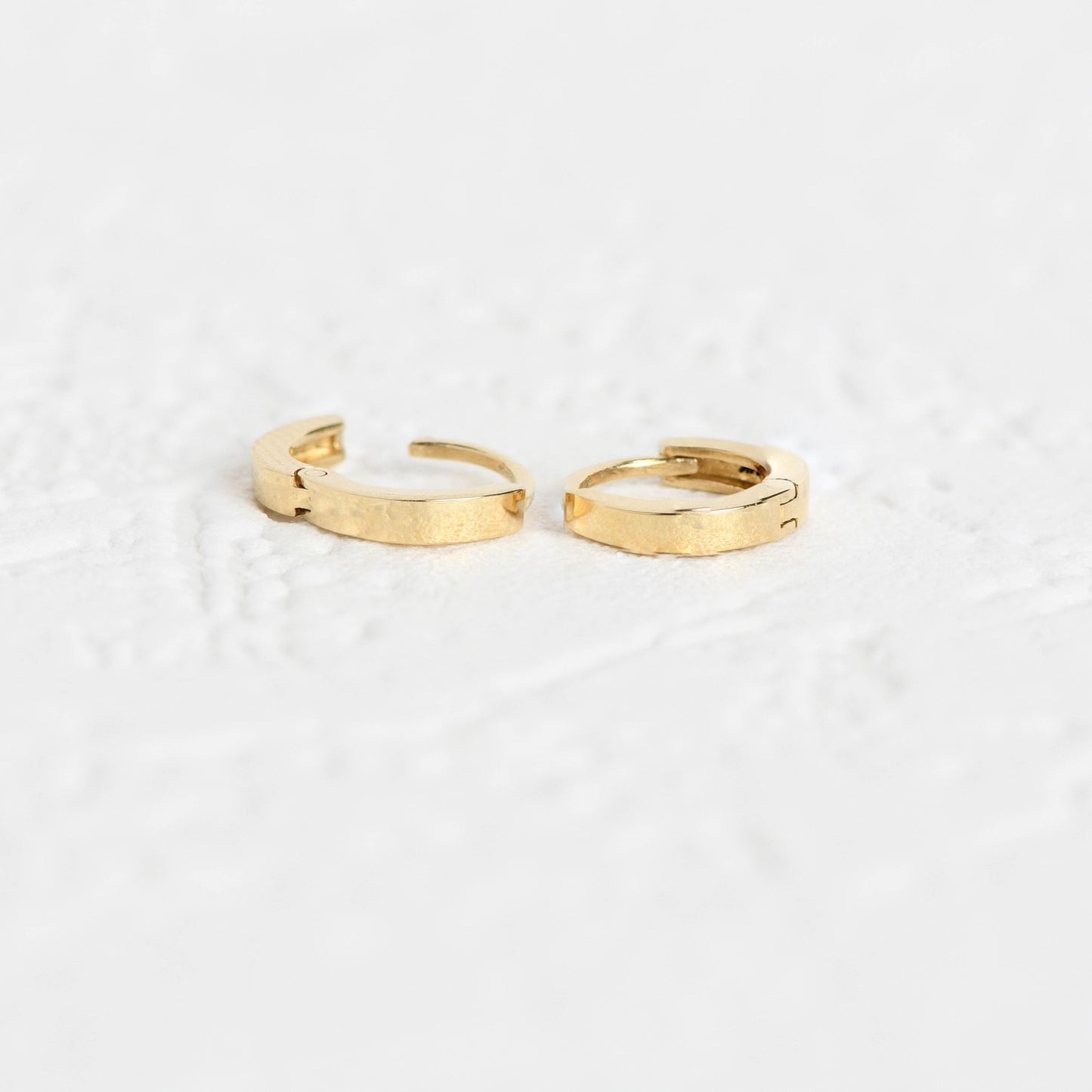 Gold Huggie Earrings